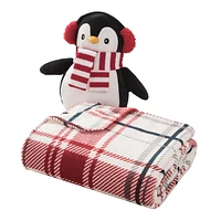 Ensemble de Coussin et Jeté Holiday Time