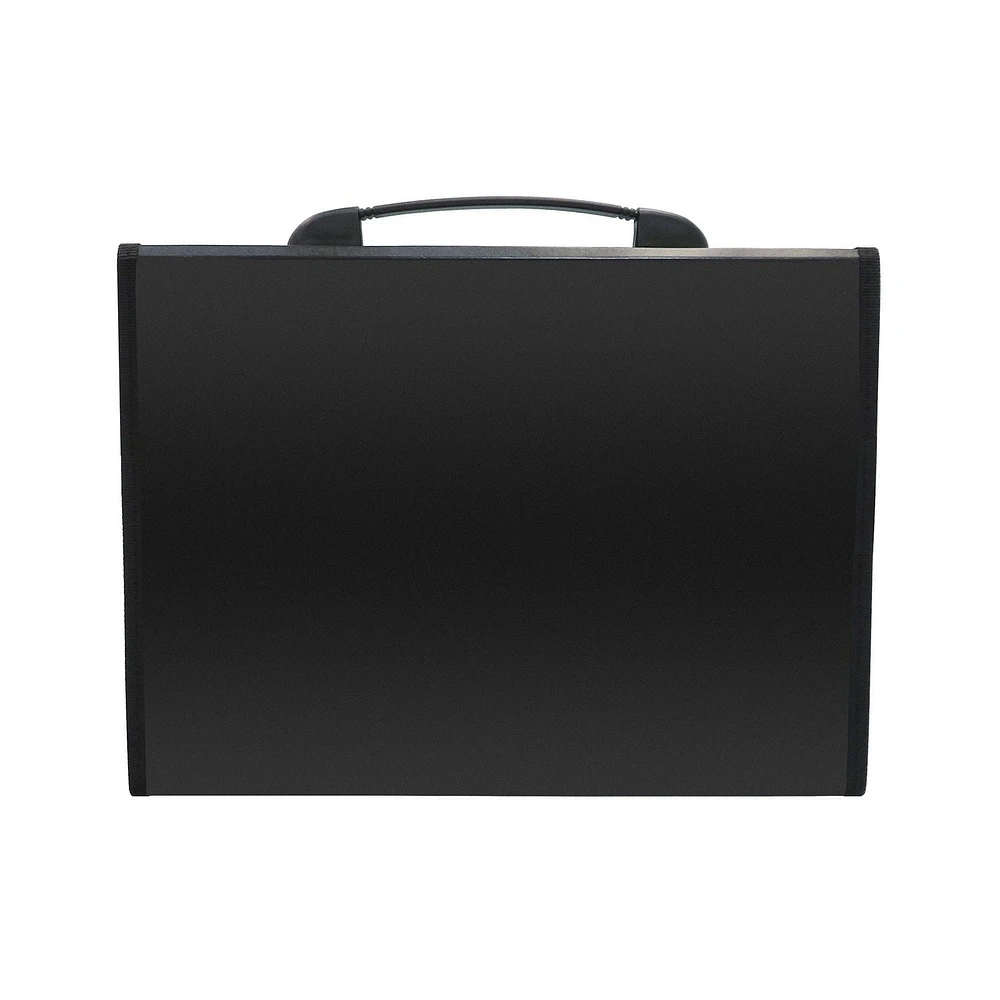 PEN+GEAR 13 POCKETS EXPANDING FILE, BLACK, FASHION ;13 POCKETS