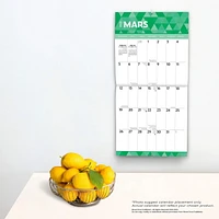 Gros caracteres | 2023 12x24 Inch Square Wall Calendar