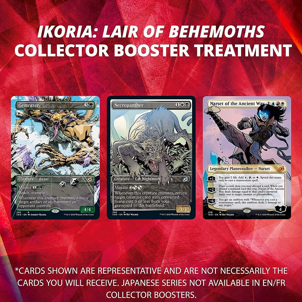 Magic: The Gathering Ikoria: Booster de collection Lair of Behemoths
