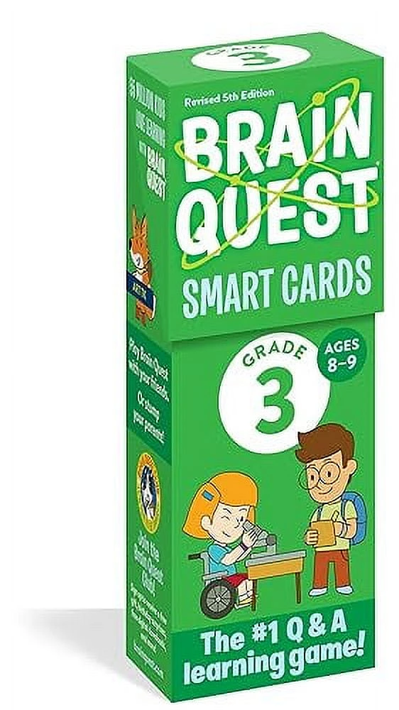 Brain Quest 3rd Grade Smart Cards Revised 5th Edition (Brain Quest Smart Cards)