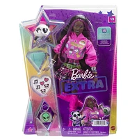 Barbie Doll with Pet Panda, Barbie Extra, Kids Toys and Gifts