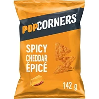 PopCorners Spicy Cheddar Popped-Corn Snack, 142 GM