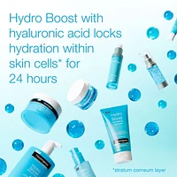 Nettoyant exfoliant Neutrogena Hydro Boost pour le visage - Acide hyaluronique et AAH - Gel crème nettoyant pour le visage - Non comédogène 141 g