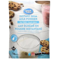 Great Value Instant Skim Milk Powder, 1 kg