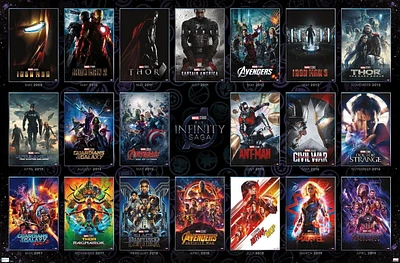 Marvel Avengers : La Saga Infinity - Grille d'une feuille
