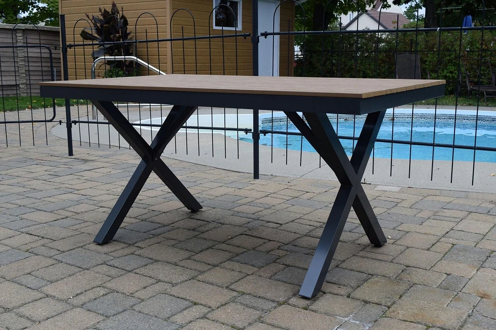 Table à manger rectangulaire Napa 40"x60"