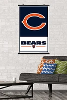 NFL Chicago Bears - Logo 21 Wall Poster, 22.375" x 34" Framed