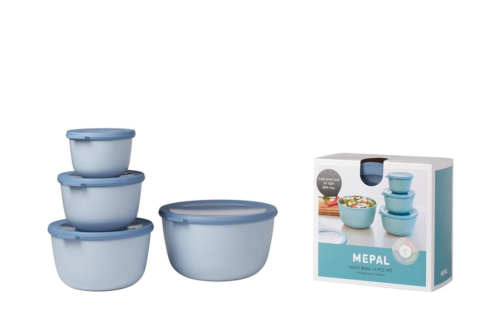 MEPAL CIRQULA Bowl Set 4pc