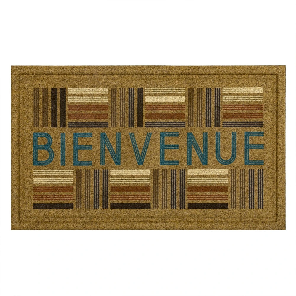 Mohawk Home Bienvenue Polyester Doormat, 18"x 30"