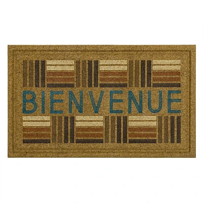 Tapis d’entrée Bienvenue de Mohawk Home, 18 po x 30 po