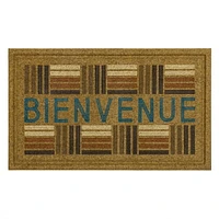 Mohawk Home Bienvenue Polyester Doormat, 18"x 30"