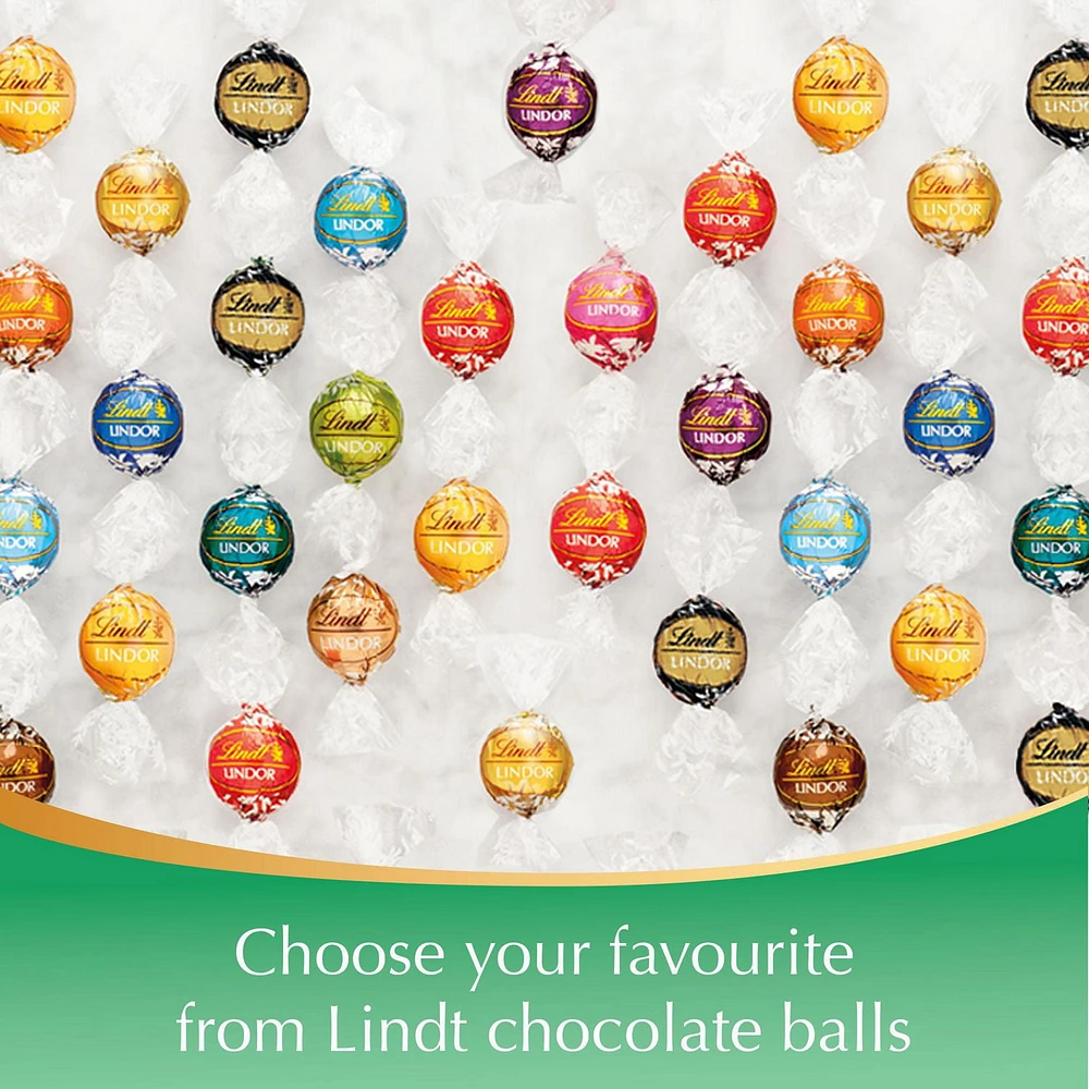 Lindt LINDOR Mint Milk Chocolate Truffles, 150-Gram Bag