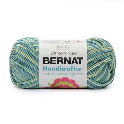 Bernat® Handicrafter® Ombre Yarn, Cotton #4 Medium, 12oz/340g, 573 Yards