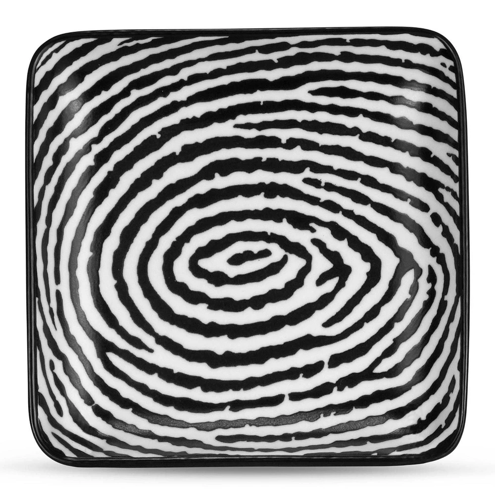 Zebra Ensemble de 3 assiettes