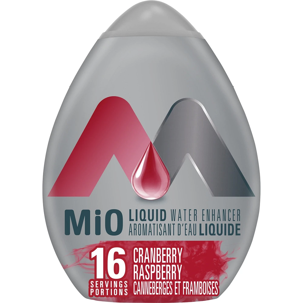 MiO Cranberry Raspberry Liquid Water Enhancer, 48mL