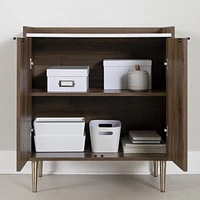Armoire de rangement avec 2 portes de la collection Maliza South Shore