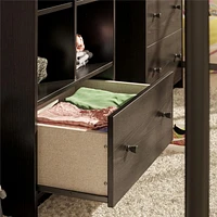 Ameriwood Home The Loft 1 Drawer Storage Tower, White