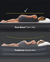 Intex Dura-Beam® Plus Comfort 14" Queen Air Mattress with Built-In USB Pump
