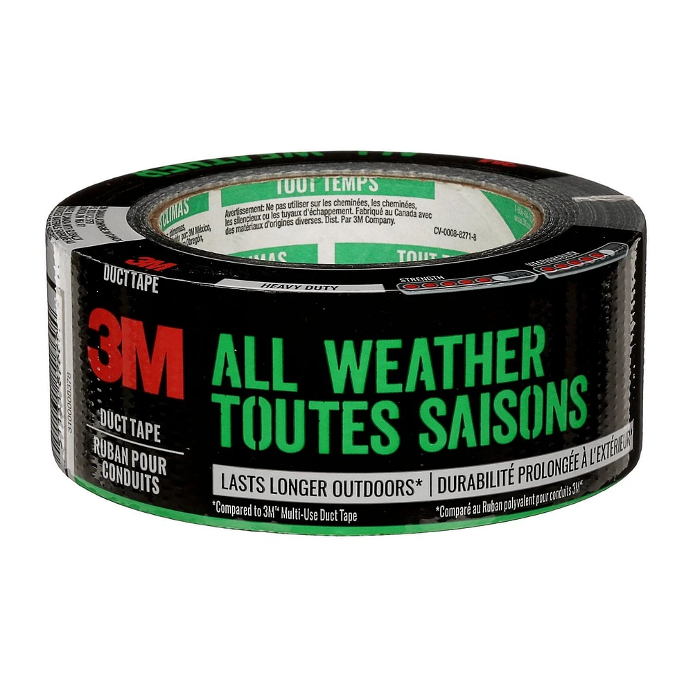 Ruban pour conduits toutes saisons 3M(MC) 2525, 48 mm x 22,8 m (1,88 po x 25 vg)
