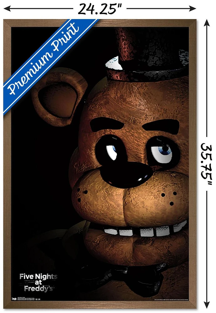 Five Nights at Freddy's - Freddy Wall Poster