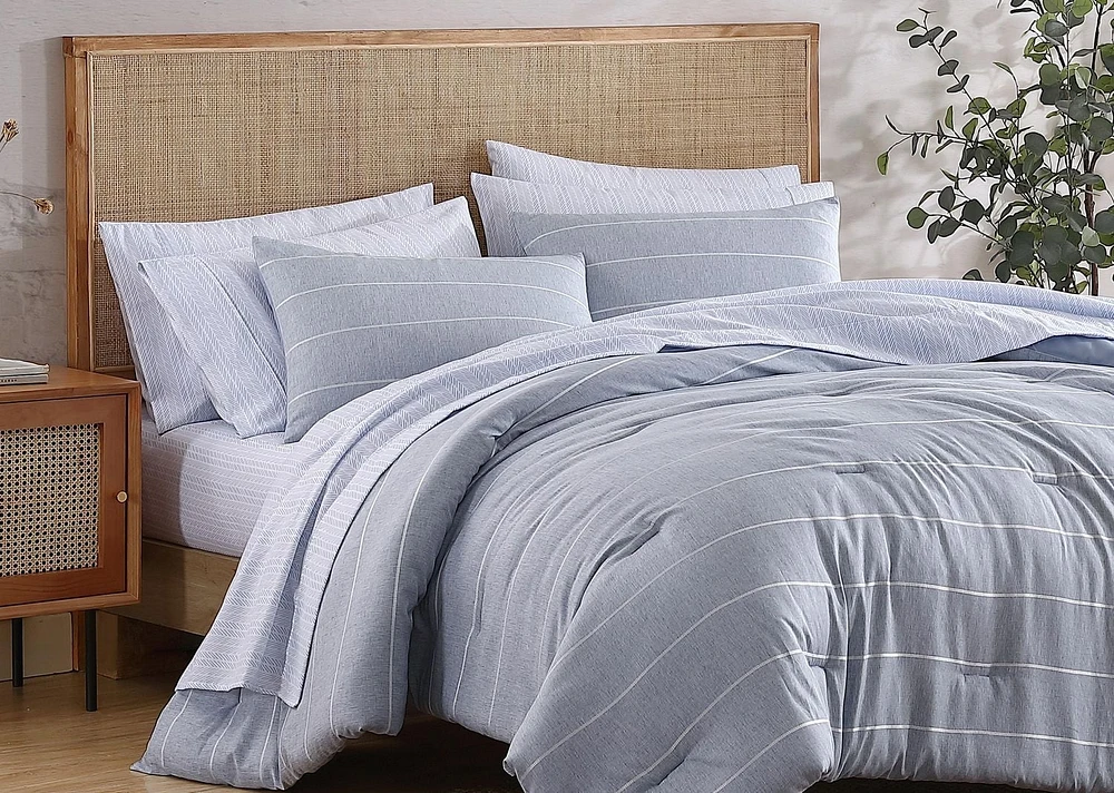 Ensemble de draps SOCIAL STANDARD by sanctuary, Microfibre Recyclé, Infroissable, Respectueux de la Nature et Entretien Facile Tailles: 2P., G et TG