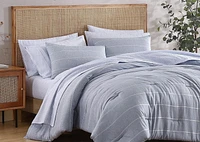 Ensemble de draps SOCIAL STANDARD by sanctuary, Microfibre Recyclé, Infroissable, Respectueux de la Nature et Entretien Facile Tailles: 2P., G et TG