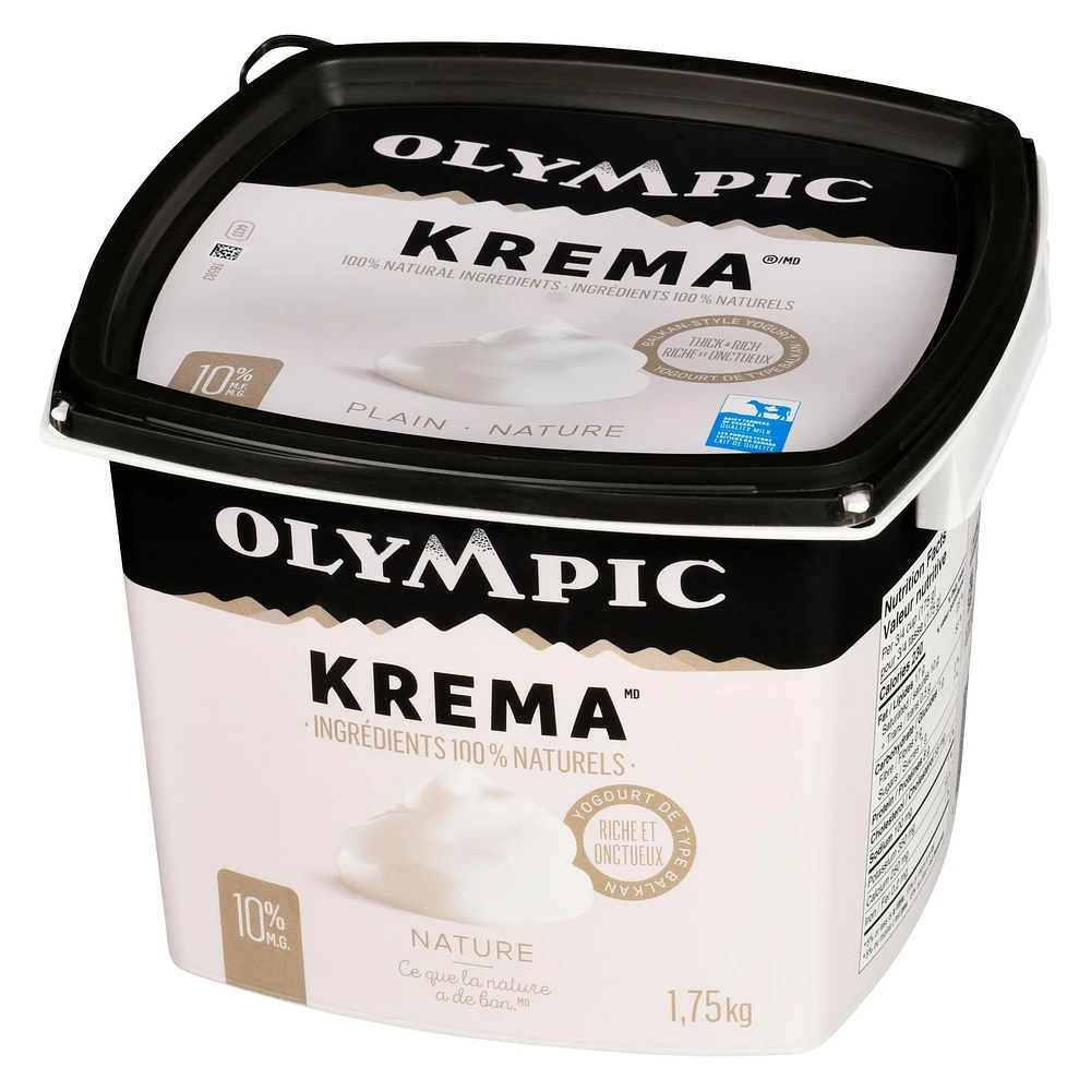 Olympic Krema Yogurt Plain 10%, 1.75KG