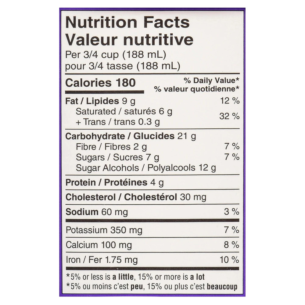 Chapman's No Sugar Added/Lactose Free Dutch Chocolate Ice Cream, 1L