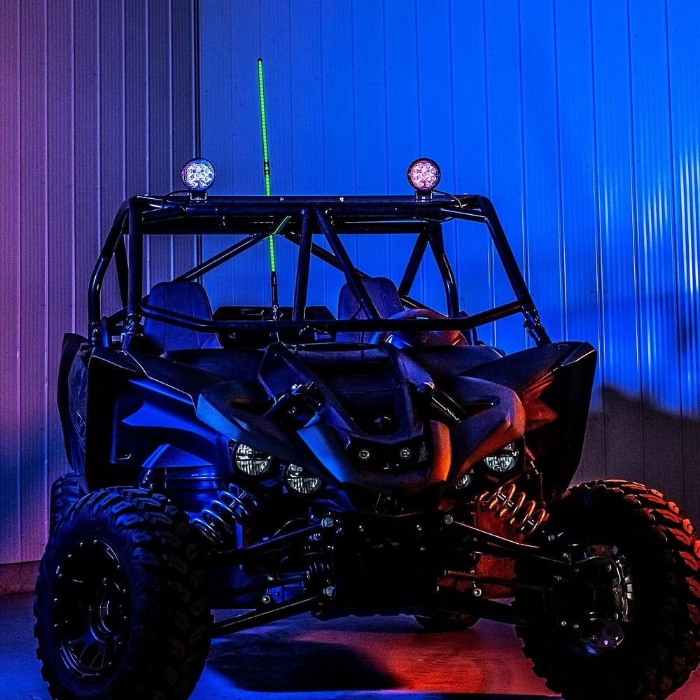 Alpena BriteWhip LED Flo Buggy Whip Rainbow Pole Light