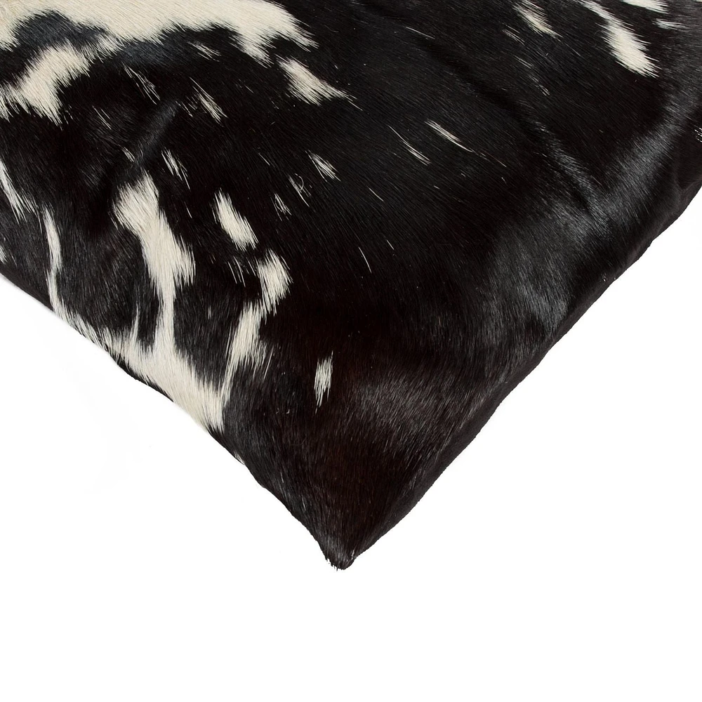 COUSSINS TORINO KOBE EN PEAU DE VACHE 18"X18" 2 PQT