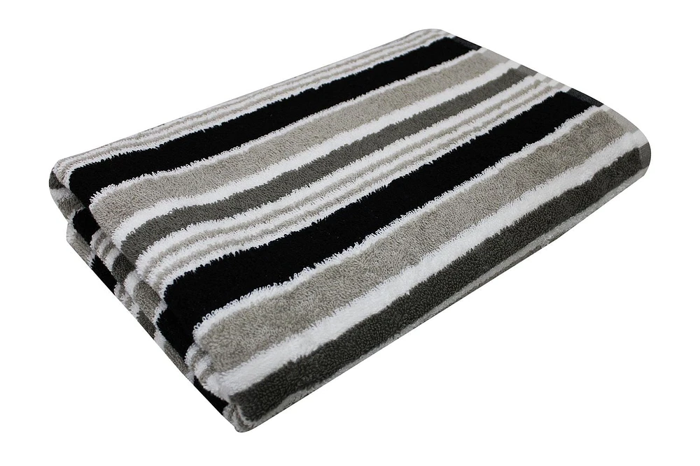 Serviette de Bain Performance de Mainstays Bande Grise
