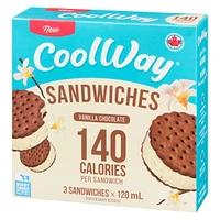 Cool Way Chocolate Vanilla Sandwich