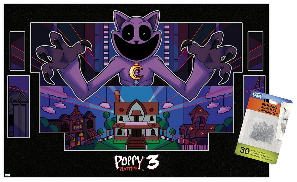 Poppy Playtime: Chapter 3 - Strings Wall Poster, 22.375" x 34"
