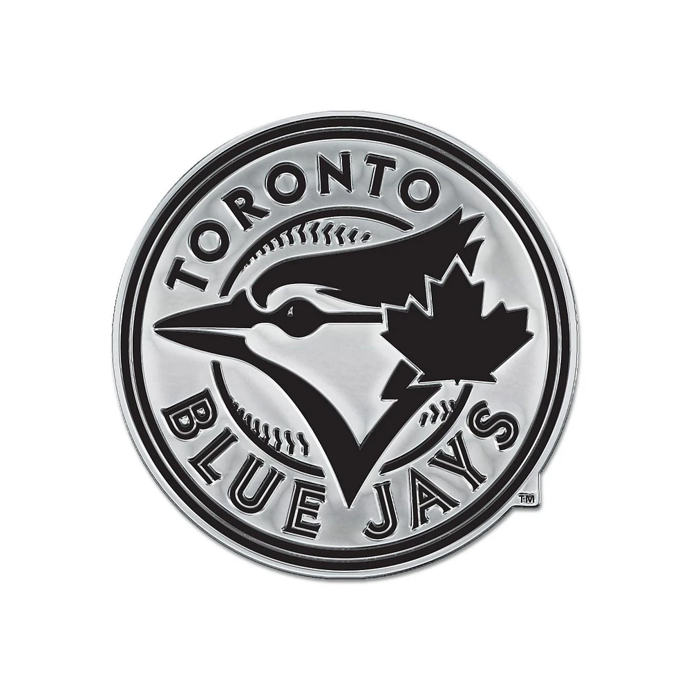 Emblème automatique de forme libre Chrome Wincraft Toronto Blue Jays