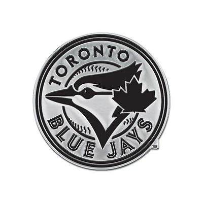 Emblème automatique de forme libre Chrome Wincraft Toronto Blue Jays