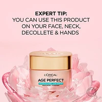 L'Oréal Paris Age Perfect Rosy Tone Hydratant sans parfum, avec LHA et extrait de pivoine impériale, 50 ml Rosy Tone Hydratant sans parfum, 50 ml