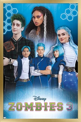 Disney Zombies 3 - Group Wall Poster with Pushpins, 22.375" x 34"