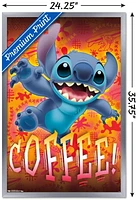 Disney Lilo and Stitch - Coffee Wall Poster, 22.375" x 34"