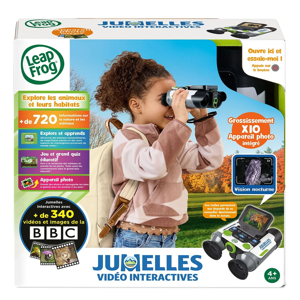 LeapFrog Jumelles vidéo interactives - Version française 4+ Ans