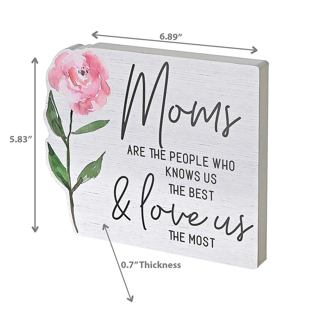 Décor De Bloc De Bois Mamans Nous Aime