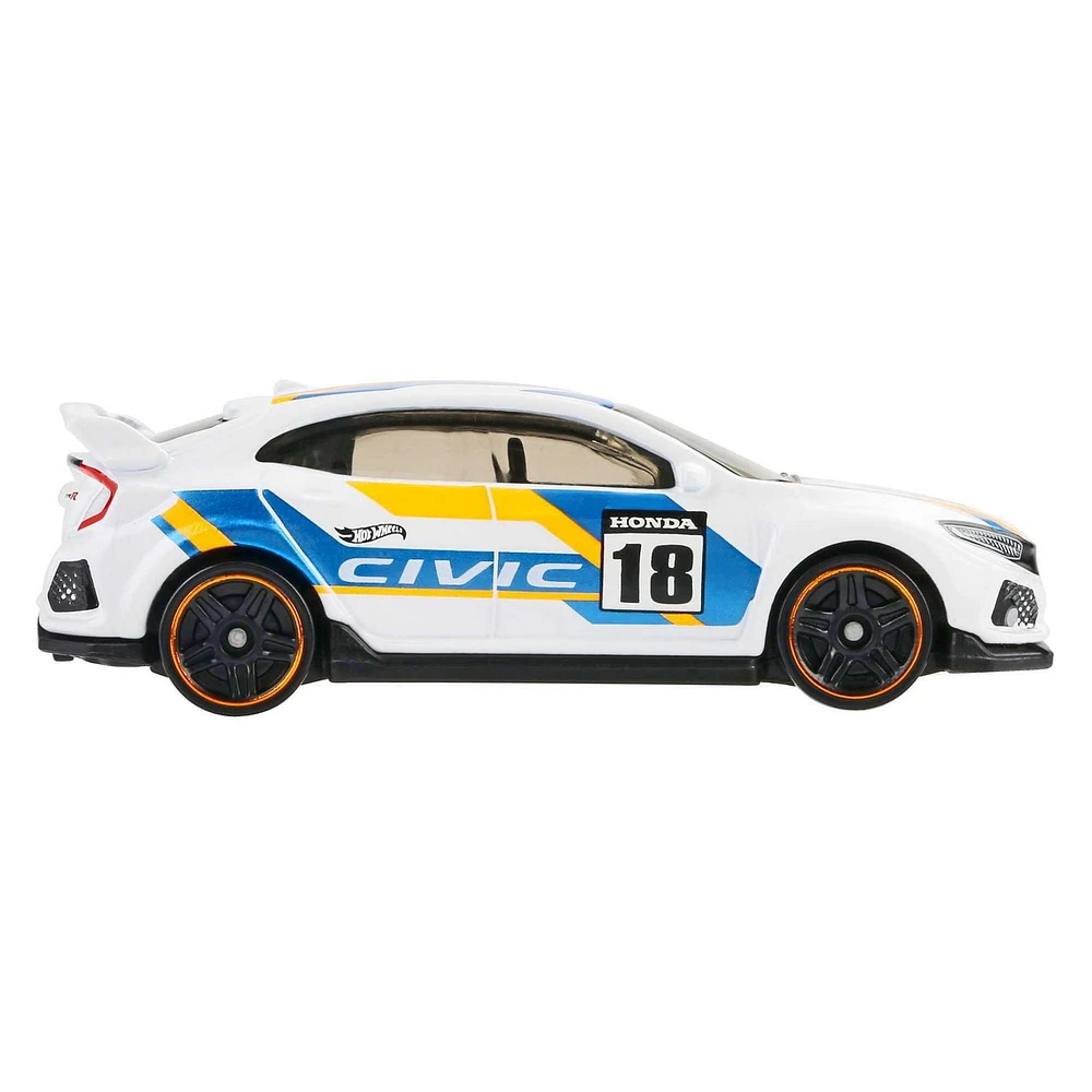 2018 Honda Civic véhicule Honda Hot Wheels à l’échelle 1:64