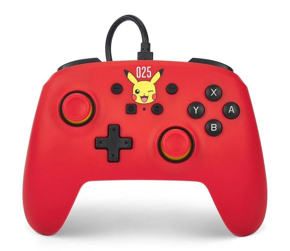 PowerA Wired Controller for Nintendo Switch - Laughing Pikachu