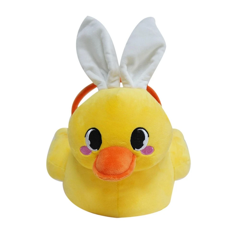Way To Celebrate Easter Plush 10inch Easter Yellow Duck  Basket