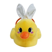 Way To Celebrate Easter Plush 10inch Easter Yellow Duck  Basket