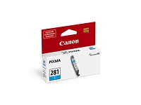 Canon CLI-281 C - 5.6 ml - cyan - original - ink tank - for PIXMA TR7520, TR7620, TR8620, TS6220, TS6320, TS702, TS8220, TS8320, TS9520, TS9521, Outstanding quality for images.