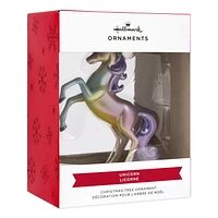Décoration Hallmark de Noël (Licorne nacrée)