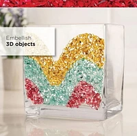 Fragment Effects Black Glass Chips, 6 oz Jar, Fragment Effects