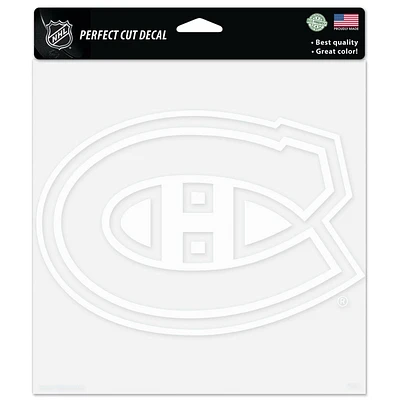 Montreal Canadiens Perfect Cut Decals 8" X 8"