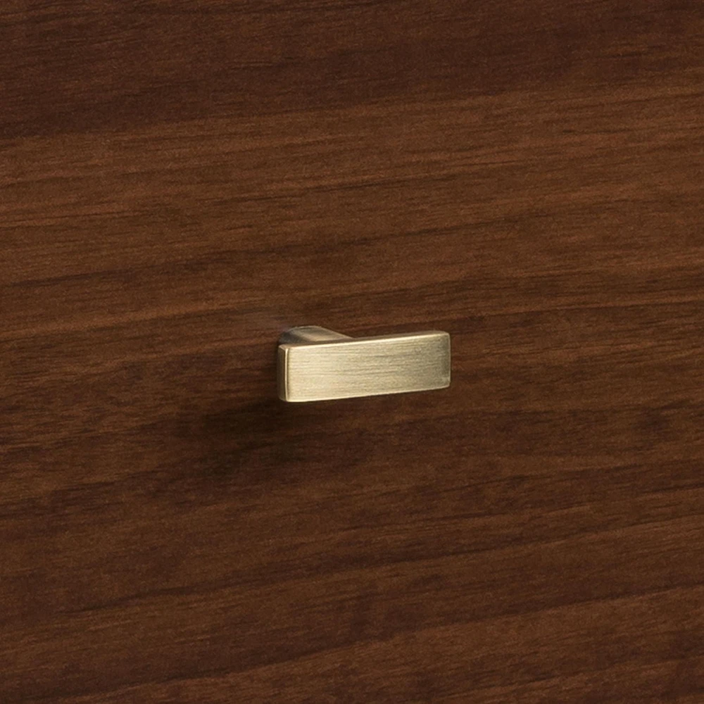 Prepac Commode Milo à 4 tiroirs, cerisier